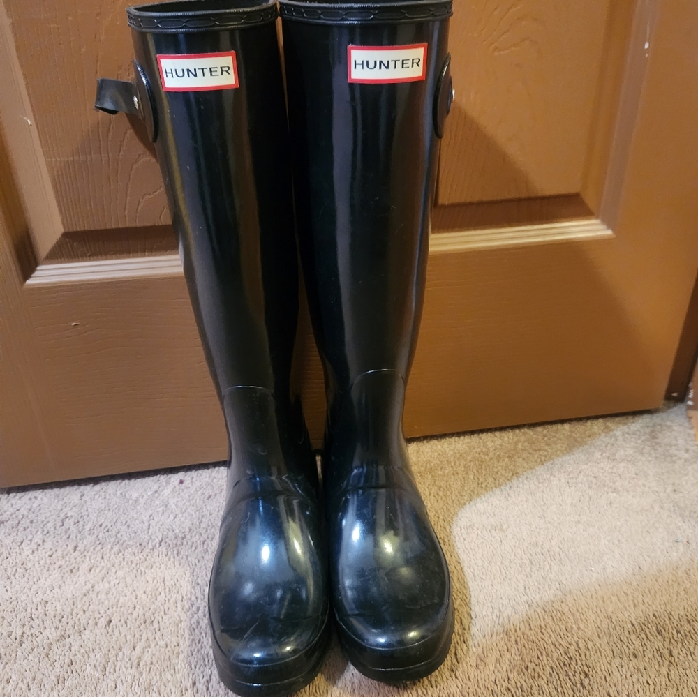 Hunter boots Size 9